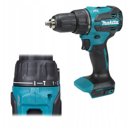Makita wiertarko-wkrętarka udarowa 18V 65Nm bezszczotkowa Lxt DHP490Z