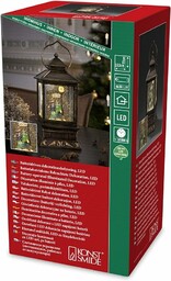 Konstsmide 2809-000 LED latarnia śnieżna z parami/do użytku