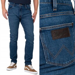 Wrangler LARSTON SLIM Louie Louie SUPER WYTARTY CIEMNY