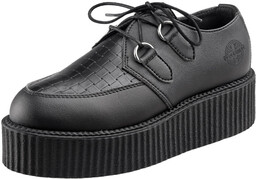 buty creepers NEVERMIND - CZARNE synthetic-44