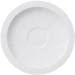 Villeroy and Boch White Pearl Espresso Kubek Spodek