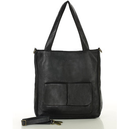 Torebka damska shopper A4 skóra naturalna - MARCO