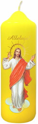 Świeca na Wielkanoc - Jezus Zmartwychwstały