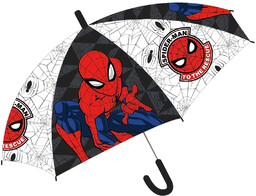 Chłopięce parasolka transparentna z nadrukiem Spider-Man