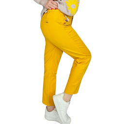 Damskie eleganckie spodnie kolorowe cygaretki VALERIA-42