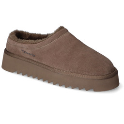 Śniegowce Klapki Tamaris 1-27300-45/341 Taupe zamsz