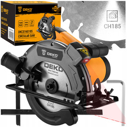 Piła Tarczowa Przecinarka Ręczna Pilarka Do Drewna 1600W