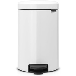 Brabantia, Kosz pedałowy newIcon, 12L Biały