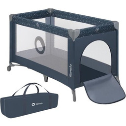 LIONELO Łóżeczko turystyczne Stefi Niebieskoszary
