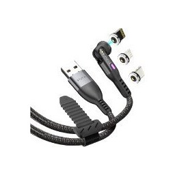 Statik 360 Kabel USB-A z trzema wymiennymi wtyczkami