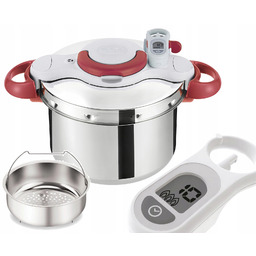 Szybkowar Tefal Clipso Zegar Koszyk P46207 6L Indukcja