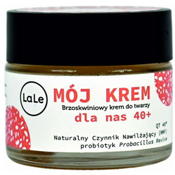 La-Le Brzoskwiniowy krem do twarzy Mój krem 40+
