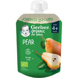 Mus Gerber Deserek Organic Gruszka po 4. miesiącu