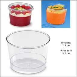 Kubek fingerfood 180ml śr.7,5 cm 30szt SUP