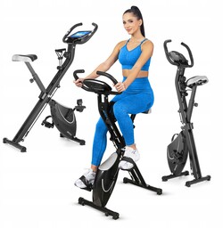 Rower Stacjonarny Składany Rowerek Treningowy Magnetyczny Do 120