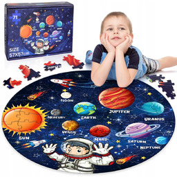 71X PUZZLE DLA DZIECI UKŁADANKA PODŁOGOWA KOSMOS UKŁAD