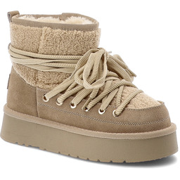 S.BARSKI Śniegowce D&A by - GR62-6021 Beige