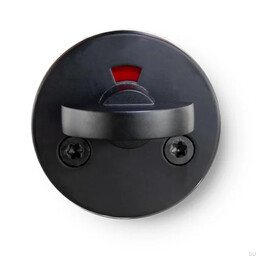 Zamek Form-49 Metalowy Czarny Mat Standard skandynawski
