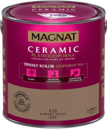 Farba ceramiczna kawowy onyks C12 2,5 l Magnat