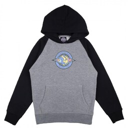 bluza INDEPENDENT - Youth Essence Hood Black/Heather Grey
