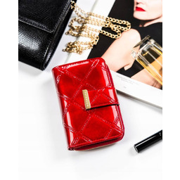 Portfel skórzany Peterson PTN 54033-PLT czerwony