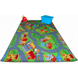 Dywan dla Dzieci Farma Zagroda do Zwierząt 200x160