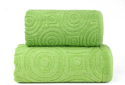 EMMA 2 ZIELONY ręcznik bawełniany GRENO 70 x