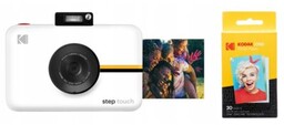 KODAK Aparat Step Touch Biały+ Wkład (20 zdjęć)