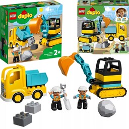 Lego Duplo Ciężarówka I Koparka Gąsienicowa (10931)