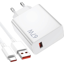 Ładowarka sieciowa Xiaomi oryginalna USB-A Szybkie Ładowanie QC3.0