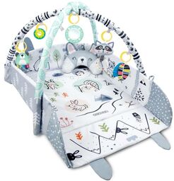 Mata interaktywna, edukacyjna, wielofunkcyjna, królik, ricokids, 110 cm