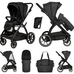 MUUVO Trick - wózek spacerowy Jet Black