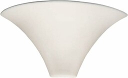 Austrolux 0089.61.1 A, lampa ścienna, ceramika, biała, 35