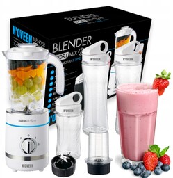 Noveen Blender Kielichowy Do Koktajli I Smoothie 3x