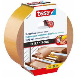 Tesa Dwustronna Taśma do Wykładzin Dywanów Mocna Tkaninowa