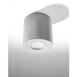 SOLLUX LIGHTING Lampa sufitowa ORBIS SL.0488 beton