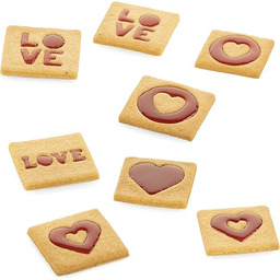 Silikomart Voilà Cookie Love Formy Formularz Ciasteczka Serca