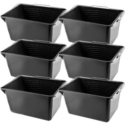 Wiadro malarskie Carda 12L, czarne 6 szt.