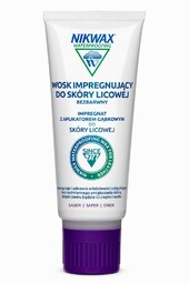 Wosk impregnujący do skóry licowej Nikwax 100 ml