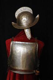 Morion i kirys z fartuchem replika 1:1 XVI