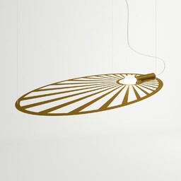 Lehdet Złota - THORO - lampa wisząca