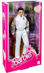 Lalka Barbie The Movie Ken Biało-złoty Dres Disco