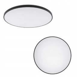 Plafon okrągły Agnes Led Pro Czarny 64W 3000K