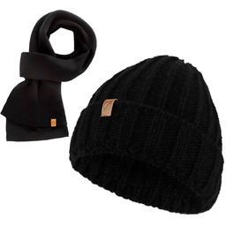 Zestaw zimowy Brdrene P1226 czarny