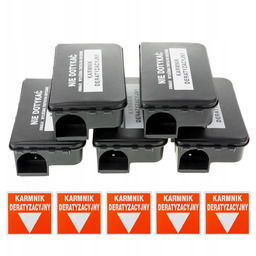 5X Karmnik Deratyzacyjny Szczury Myszy Gratisy Ads