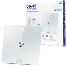 Waga łazienkowa analityczna BEWELL CONNECT MyScale Initial BW-SC3W