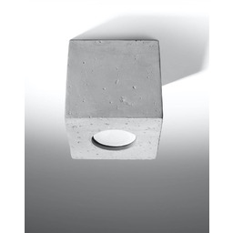 SOLLUX LIGHTING Lampa sufitowa QUAD SL.0489 beton