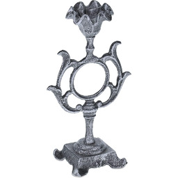 Relaxdays Świecznik antyczny, świecznik na świece Ø 4