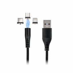 Maxlife kabel magnetyczny MXUC-03 USB - Lightning +