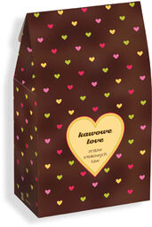 Gotowy zestaw prezentowy Kawowe Love kawa aromatyzowana PREMIUM